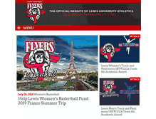 Tablet Screenshot of lewisflyers.com